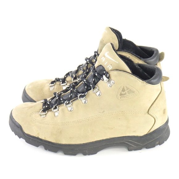 Nike ACG Other - Nike ACG Hiking Boots 9.5 Black Leather Vintage